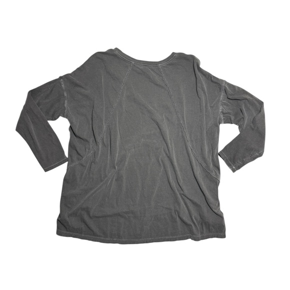 Free People Oversized Long Sleeve Shirt Size XS - Picture 2 of 4